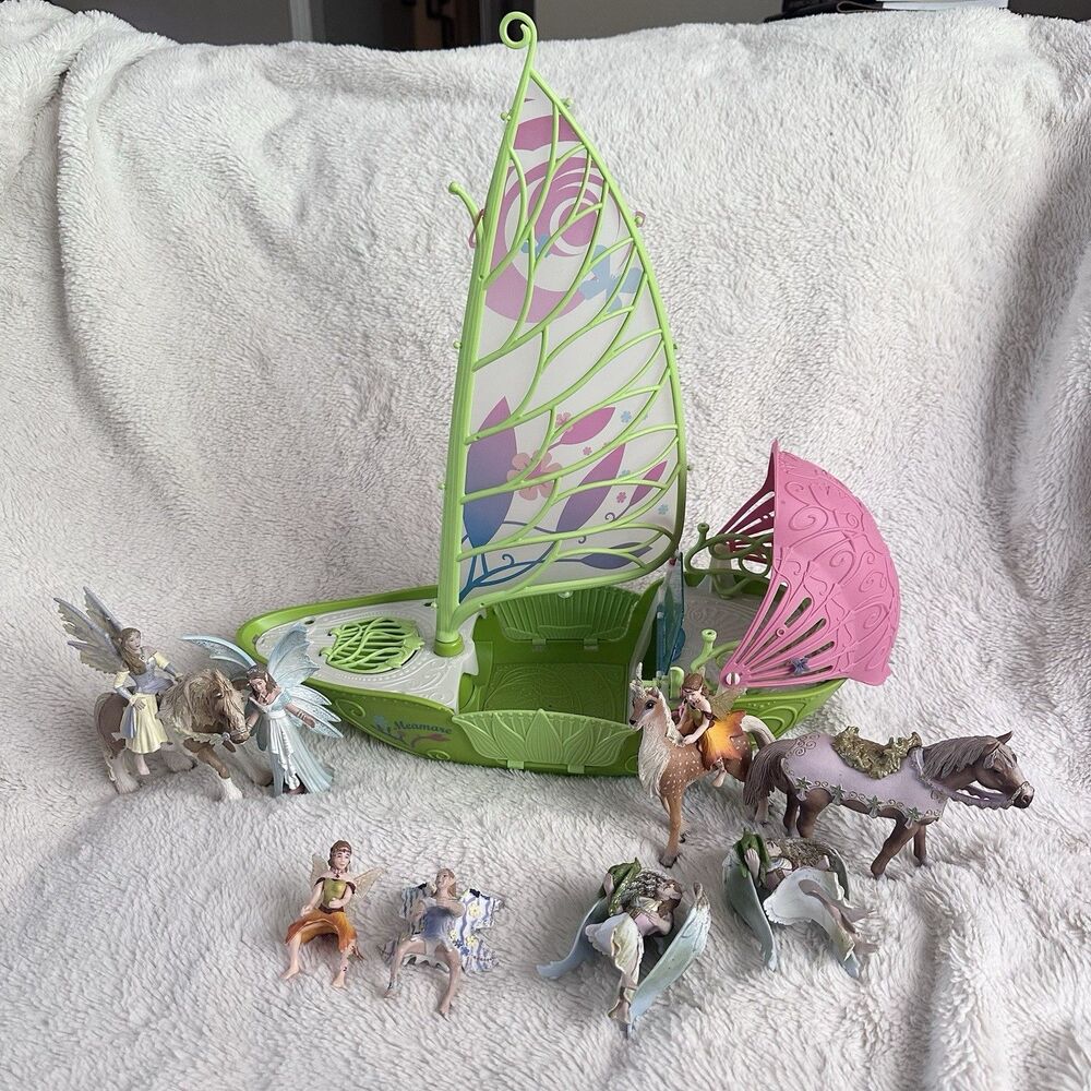 Schleich Bayala Fairy Lot Meamare Boat Playset Horses Fantasy 2018